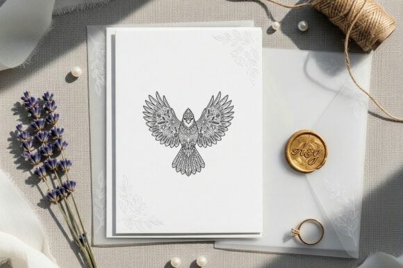 Download Detailed Mandala Bird Coloring Page - Color Collection