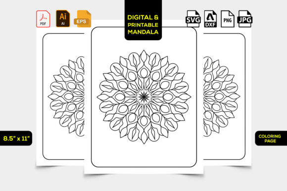 Download KDP Mandala Interior Coloring Pages Kids - Color Collection