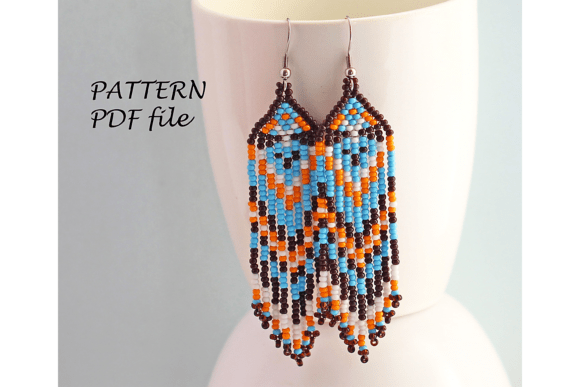 Download Native Style Fringe Earrings Pattern - Style Collection