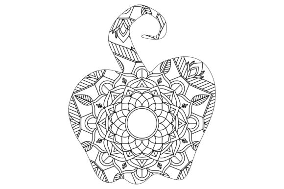 Download Halloween Pumpkin Mandala Coloring Page - Color Collection