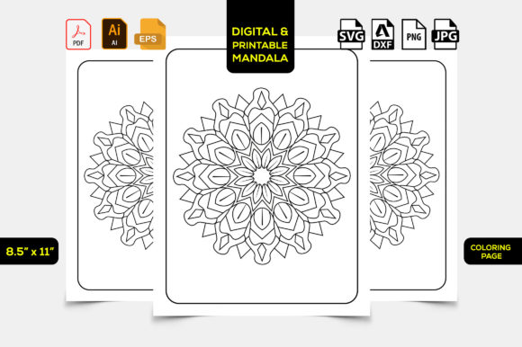 Download KDP Mandala Interior Coloring Pages Kids - Color Collection