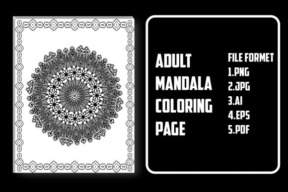 Download Adult Mandala Coloring Page - Color Collection