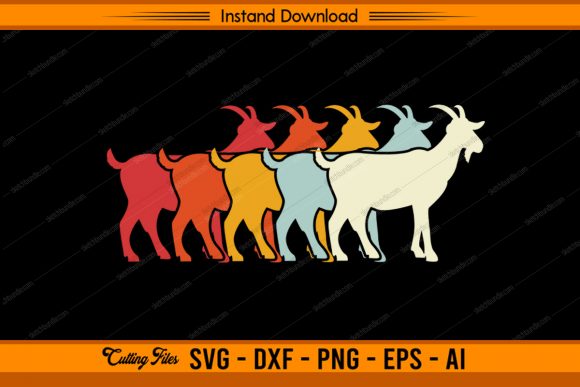 Download Goat Vintage Color Design - Color Collection