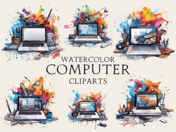 Download Watercolor Computer Clipart - Color Collection