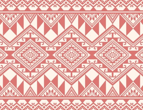 Download Aztec Tribal Colorful Pattern - Color Collection