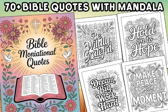 Download Bible Quotes with Mandala Coloring Pages - Color Collection