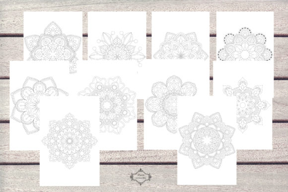 Download 10 Coloring Mandala Pages Vol 3 - Color Collection