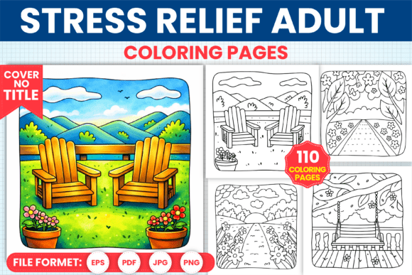 Download Stress Relief Adult Coloring Book Pages - Color Collection