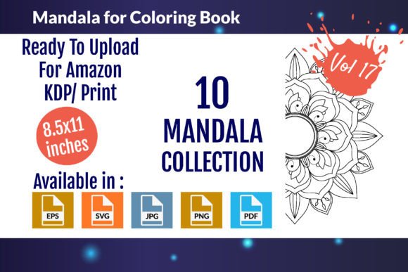 Download Mandalas for Coloring Book Vol - 17 - Color Collection