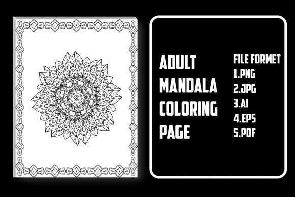 Download Adult Mandala Coloring Page - Color Collection