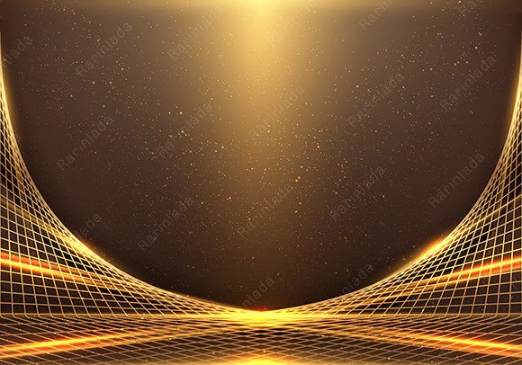 Download Golden Lines Grid Luxury Background - Background Collection
