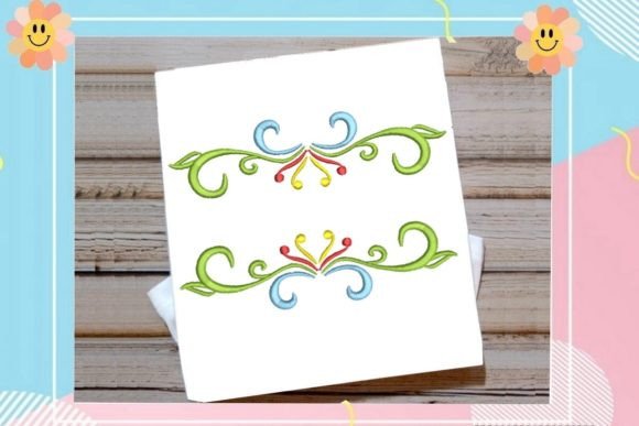 Download Beautiful Border Multicolor - Color Collection