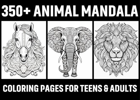 Download 350+ Animal Mandala Coloring Pages - Color Collection
