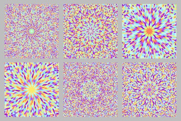 Download 6 Abstract Circular Pattern Backgrounds - Background Collection