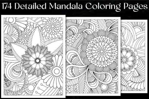 Download Detailed Mandala Coloring Pages - Color Collection