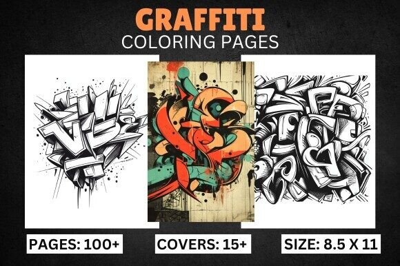 Download 100+ Graffiti Coloring Pages - Color Collection