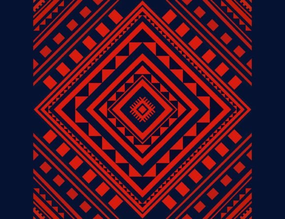 Download Geometric Square Tile Colorful Pattern - Color Collection