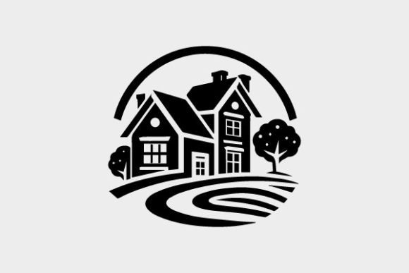 Download House Icon Coloring Page Black and White - Color Collection