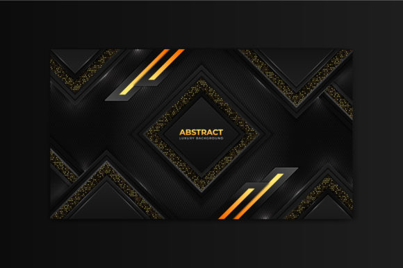 Download Golden Luxury Background with Shapes - Background Collection