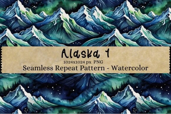 Download Alaska Seamless Repeat Pattern WC 1 - Repeat pattern Collection