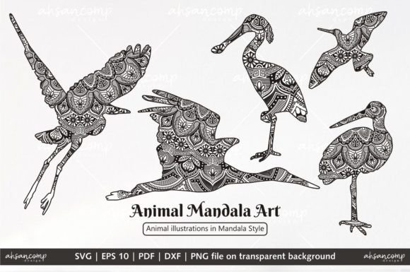 Download Animal Mandala Art. Boho Style Elements. - Style Collection
